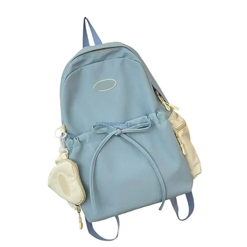 340D Casual Daypack 2025 Preppy Bag Simple College Backpacks for Travel Camping Hikin