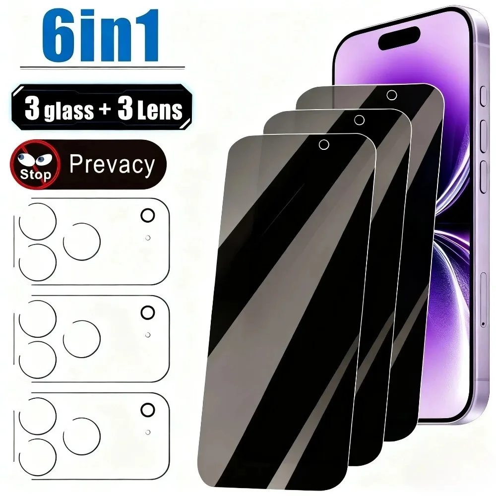 3Pcs Anti Spy Full … - image