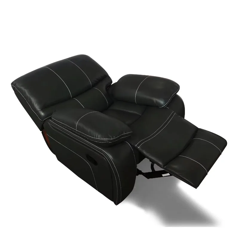 *Hot Selling 3+2+1 6 Seat Living Room Sofas Furniture Single Recliner Rocker Sofa