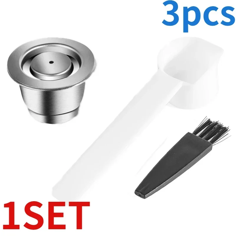 For Metal Refillable Coffee Capsules Pod Cup Filters Mesh New