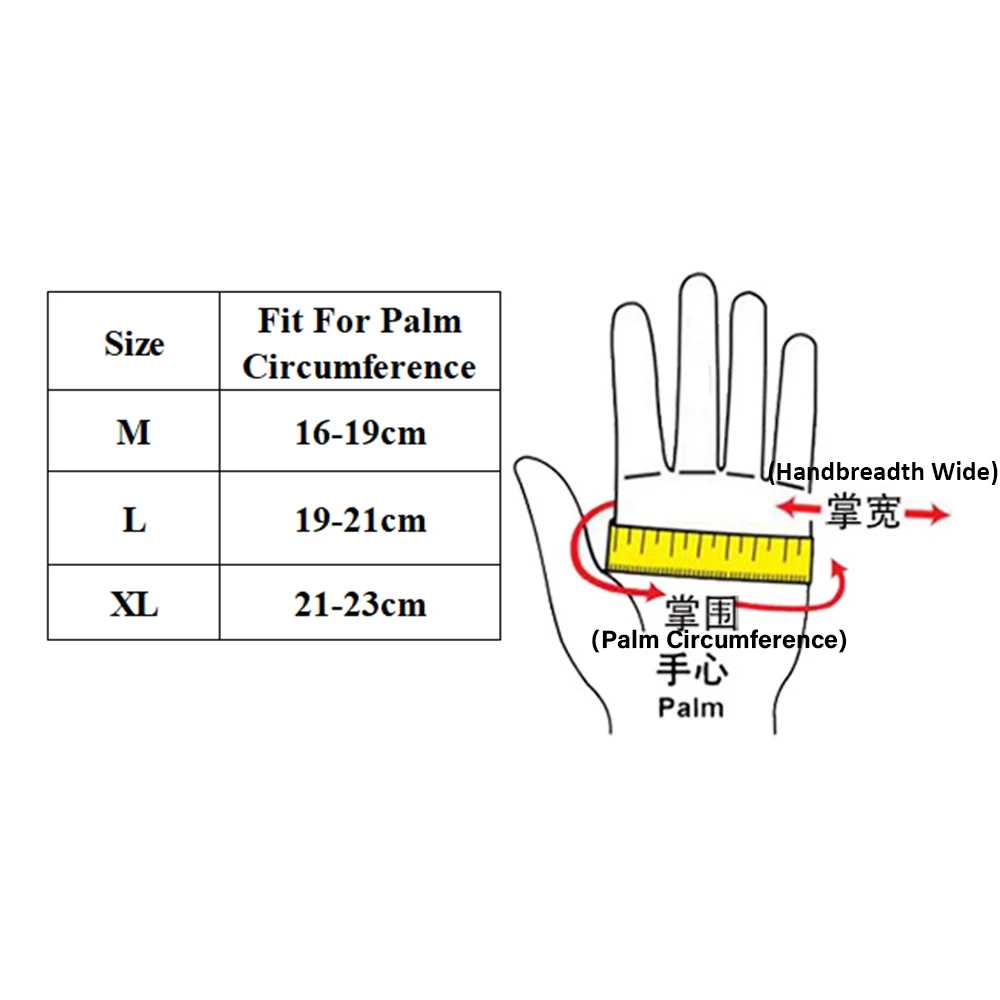 Anti-Slip Cycling Gloves Touch Screen Bike Gloves Sports Shockproof Mtb Road Full Finger Breathable Bicycle Glove for Men Woman