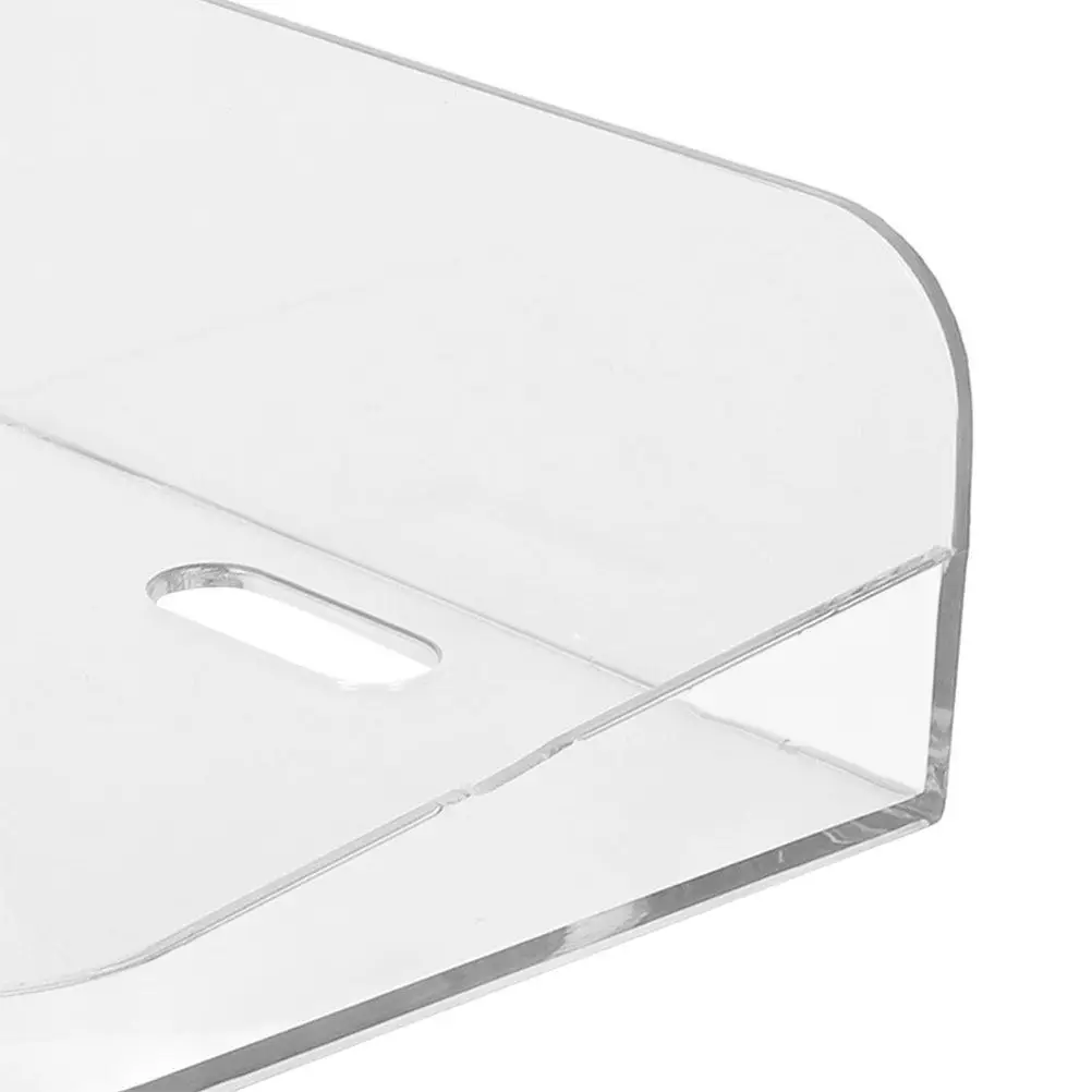 2Pcs Wall-Mounted Camera Tray No-Drill Installation Transparent Design for Security Cameras Stylish Floating Shelf Camera Holder