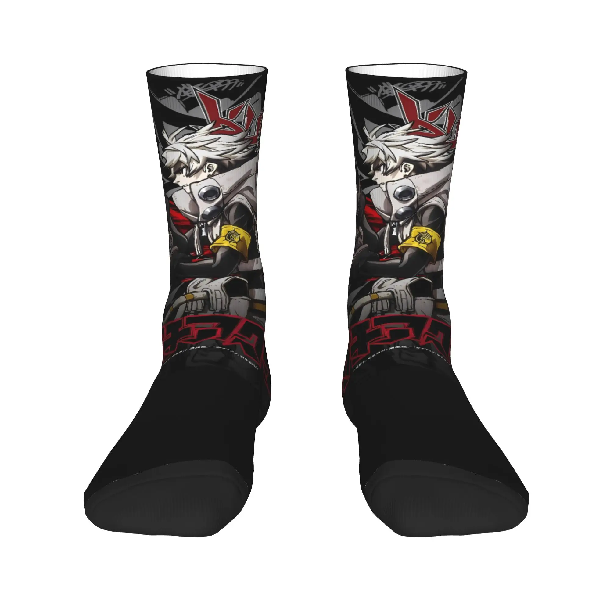 New Funny Gachiakuta Manga (1) Socks  Leisure Stockings Women Men Medium Soft Climbing Socks Autumn Design Anti Skid Socks