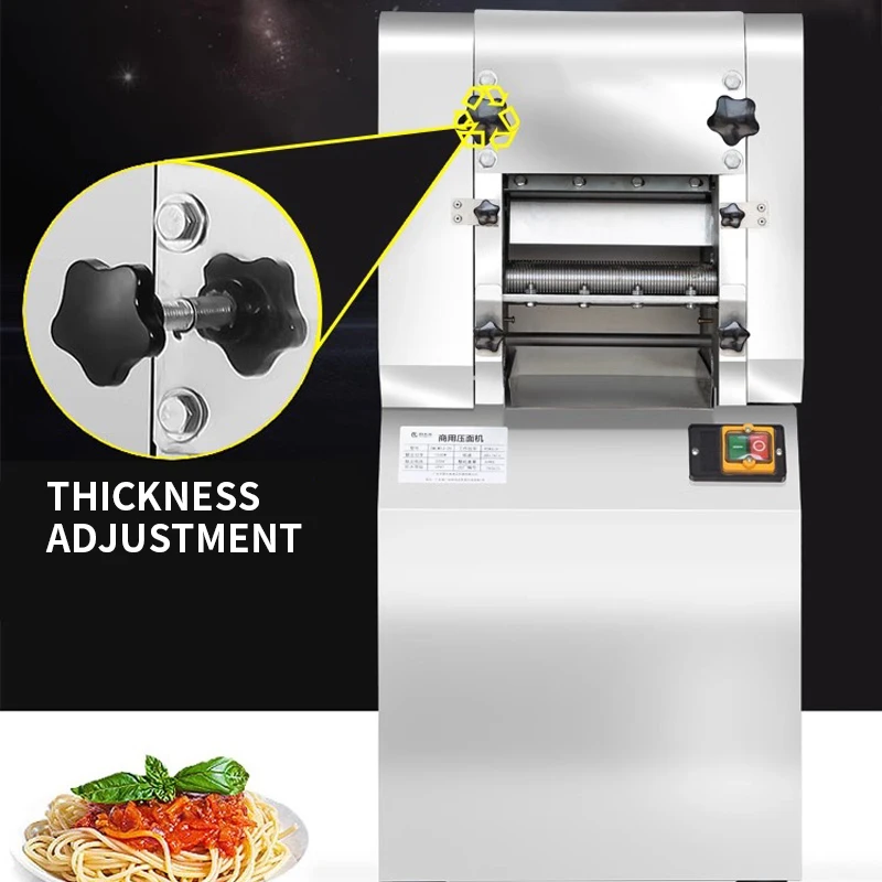 YMMTJ-25 ماكينة صنع المعكرونة التجارية، غلاف الزلابية، غلاف الكعك على البخار، ماكينة عجن العجين