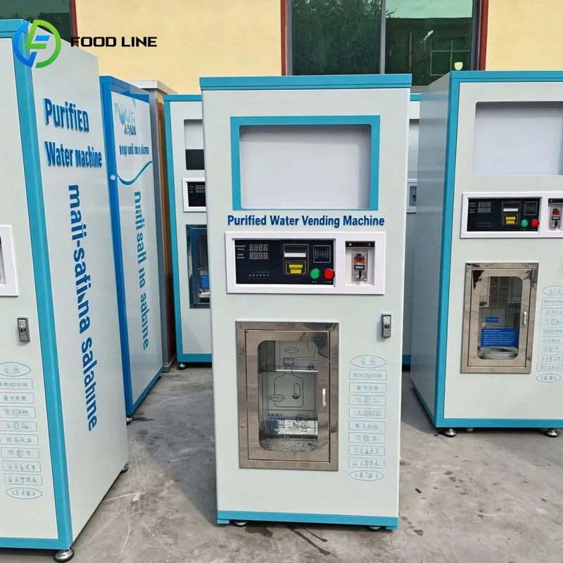Self Service Water Vending Machine Pure Water Refill System Automatic Commercial Customized