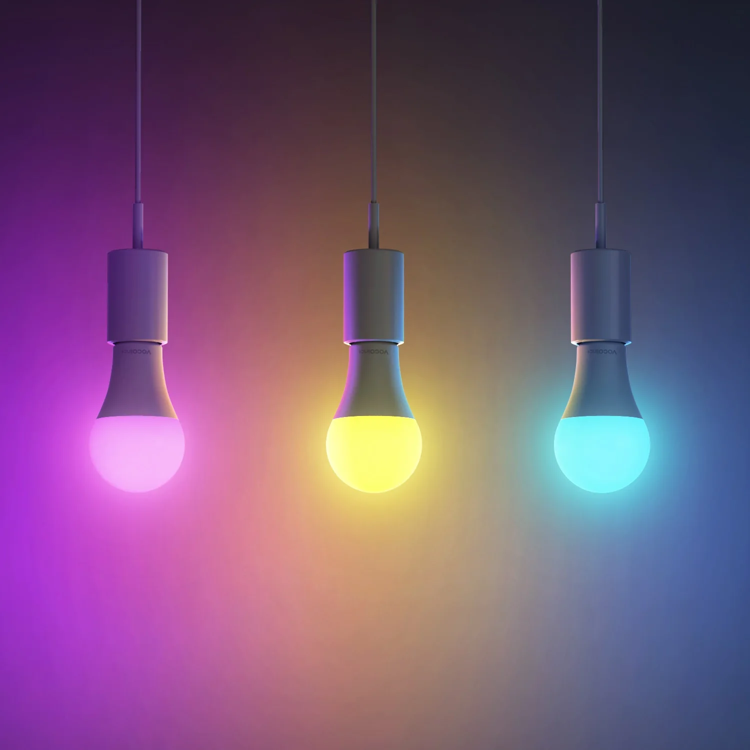 VOCOlinc-Ampoule LED Bluetooth Intelligente, Lampe à Intensité Réglable, 9.5W, Ampoules Tuya, Lumière de ix, Document, Gradateur Réglable, Alexa,