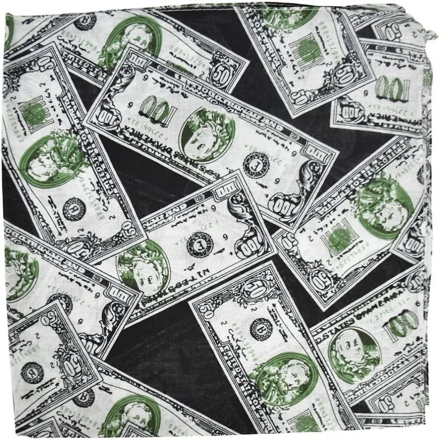 إكسسوارات موتيك باندانا قطنية مطبوعة لملابس الرقبة العصرية وأغطية الرأس في الصيف قماش ناعم مسامي مع Pa نابض بالحياة