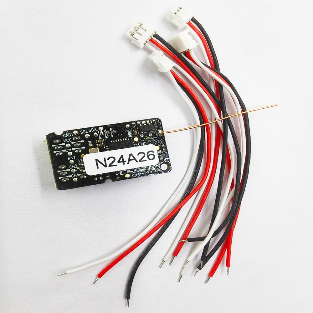 

FLYSKY Receiver GMr 2.4GHz 4CH AFHDS3,PWM Output,for NB4/NB4 Lite Transmitters DIY Replacement for RC Racing Vehicle Drifting