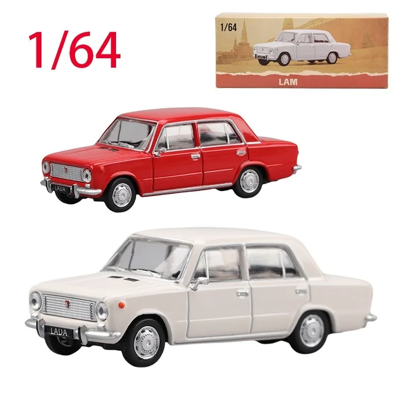 

Perka литой под давлением масштаб 1/64 LADA, модель автомобиля из сплава LADA 2101, игровые транспортные средства, игрушки для мальчиков, оригинальная коробка, советский