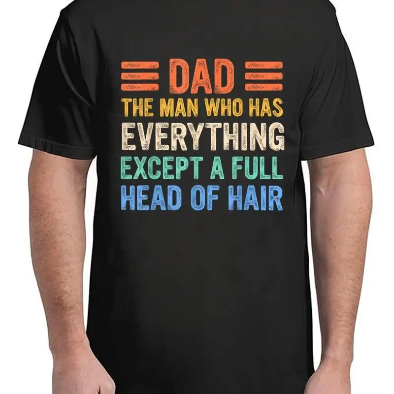 

Футболка «Папа, мужчина, который имеет все, кроме волоса» в стиле гранж, S 4XL