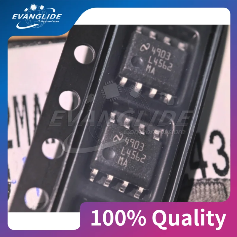 2 PCS/LOT L4562MA LM4562MAX Dual-path operational amplifier  Dual operational amplifier chip