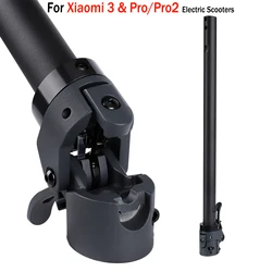 Extended Scooter Folding Pole For Xiaomi 3 Pro/Pro2 E-Scooter Black Replacement Vertical Bar Stand Rod Parts Scooter Accessories