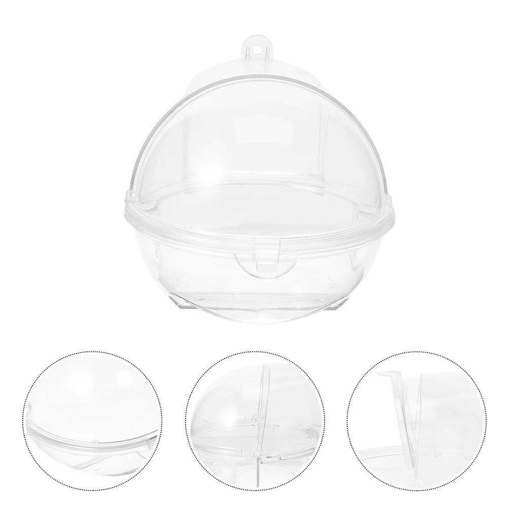 

2Pcs Parrot Bath Tub Bird Cage Reusable Bathtub Small Showering Cube Plastic Lightweight Durable Easy Clean Hanging Box