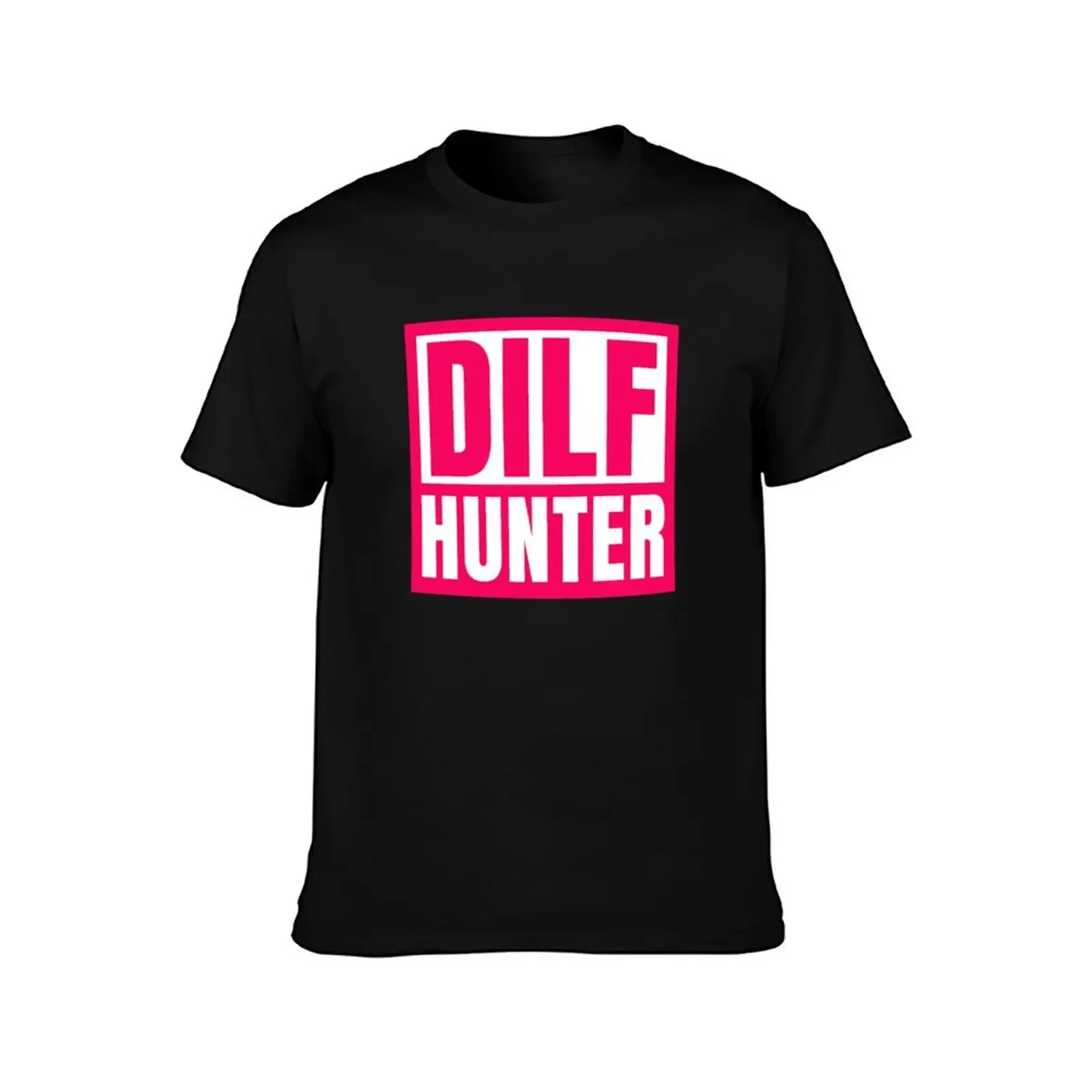 Dilf Hunter T-Shirt blacks cheap stuff oversized basketball graphic tees funny t shirts for men