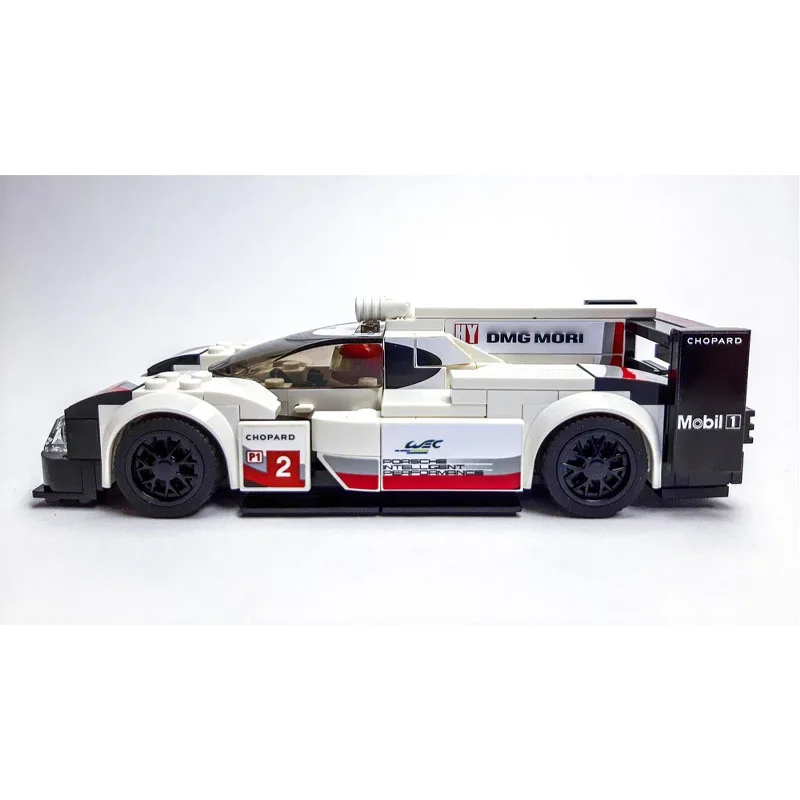 

MOC-61175 New Classic City Sports Racing Car Building Block Model, 166 Parts, Boys' Children's Birthday Building Block Toy Gift