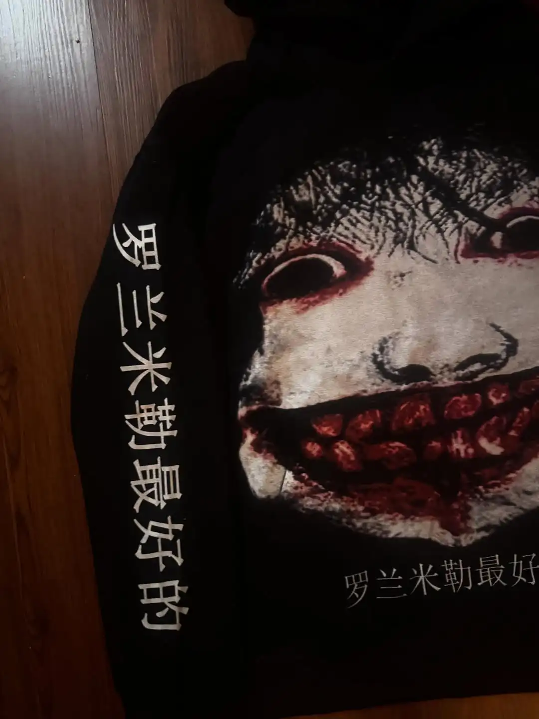 Punk Death Forest Hoodies Women Goth Streetwear Tops Drolandmiller Grunge Harajuku Sweatshirt Oversized Hoodie Y2k Clothes - view 5
