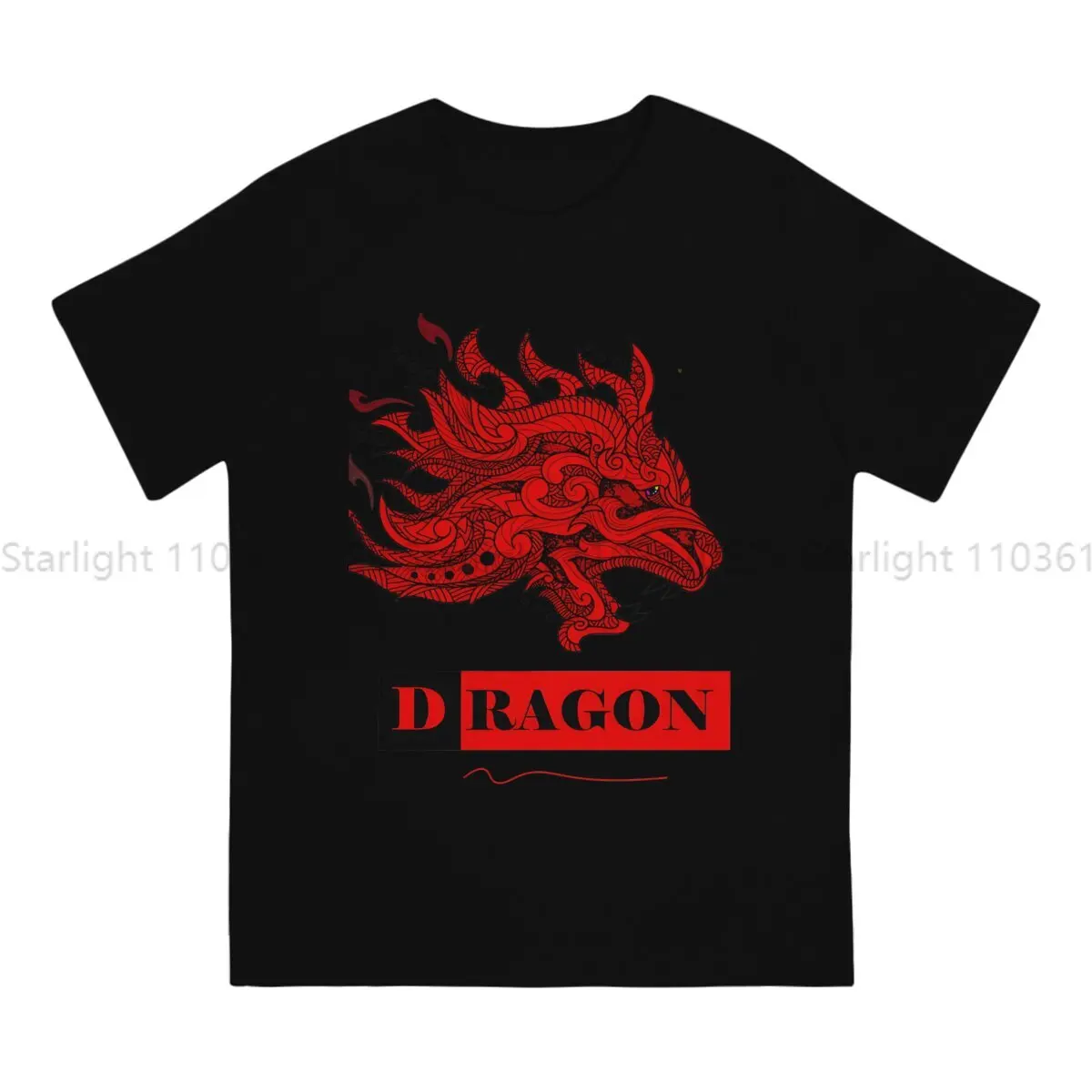 Red Black Dark Fire Special TShirt Dragon's Dogma Leisure T Shirt Summer T-shirt For Adult