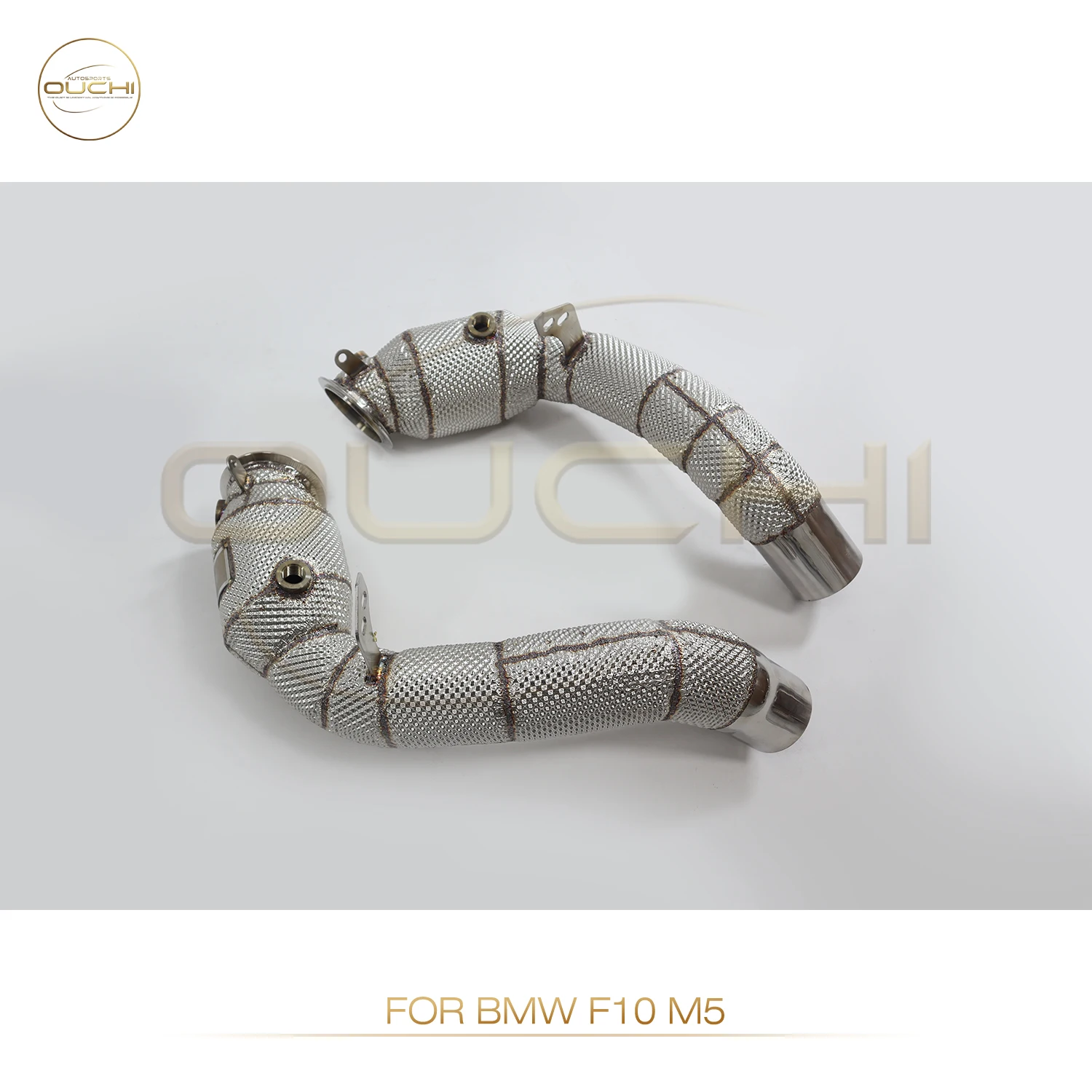 

OUCHI Factory direct sales For BMW F90 M5 M6 2011-2016 M5 M6 F10 F12 4.4T stainless steel With catalytic Downpipe