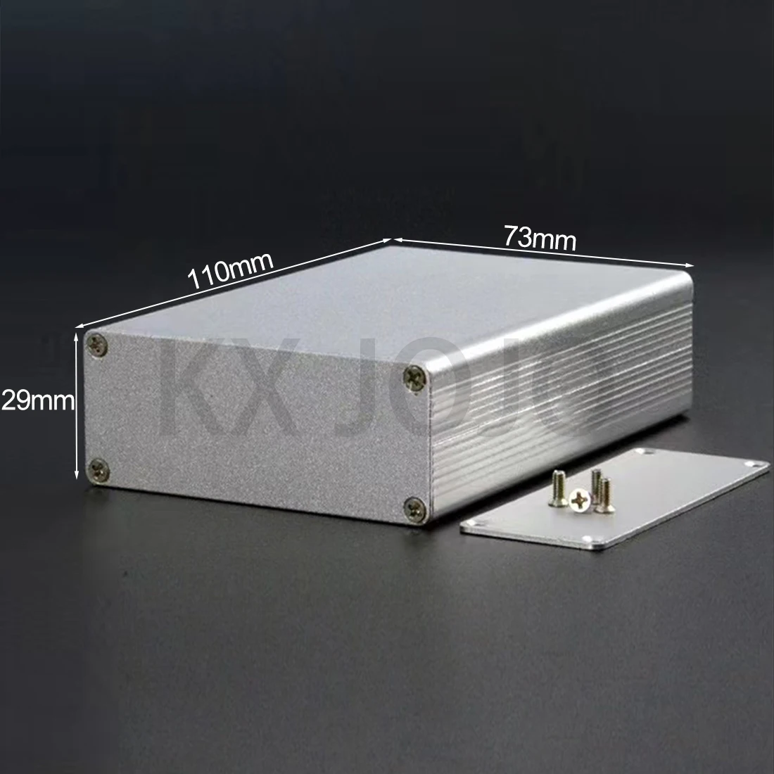 

Aluminum Enclosure Box 73*29*110mm Split Case Electronic Project PCB Instrument Silver DIY Power Supply