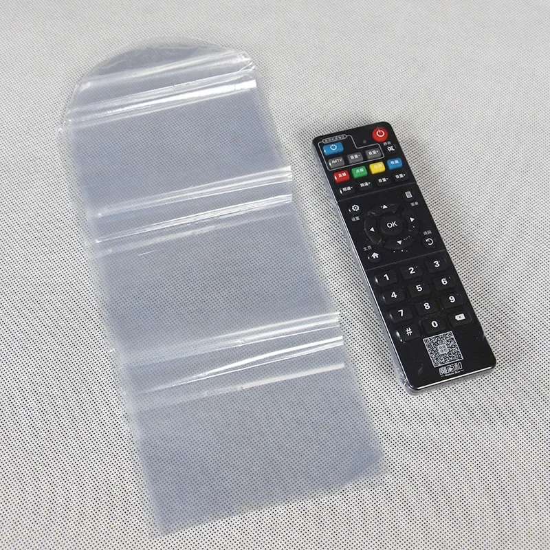 10Pcs PVC Clear Heat Shrink Protective Film for Video TV Air Condition Remote Control Dustproof Cover Waterproof Protective Case