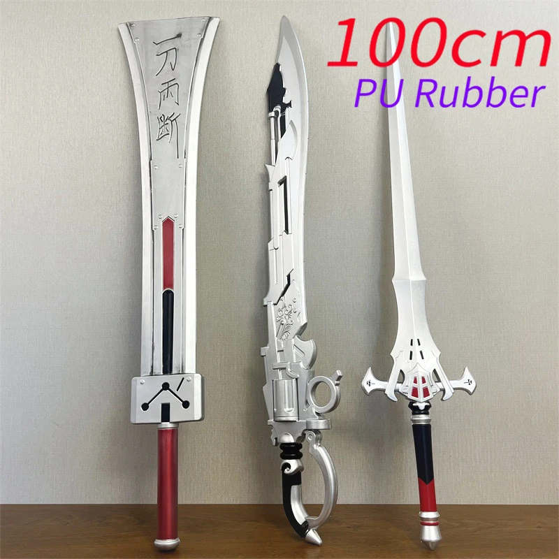 1:1 Greatsword Game Zack Fair Weapons Cosplay Remake Sword Clive