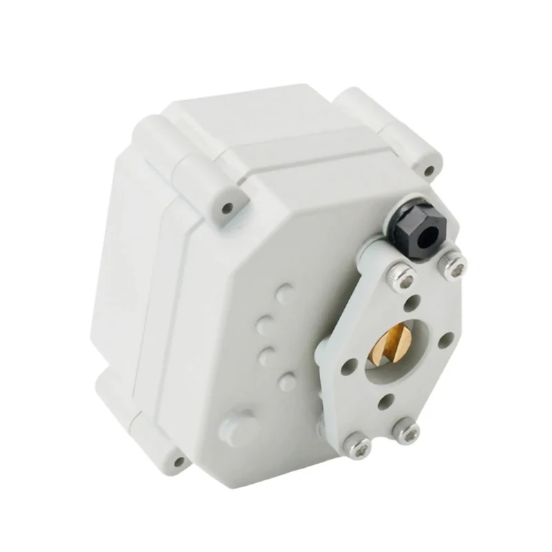 CR202 Actuator With US Plug 2N.m 2 Wires Electric Ball Valve Switching Control Actuator Auto Return When Power Off