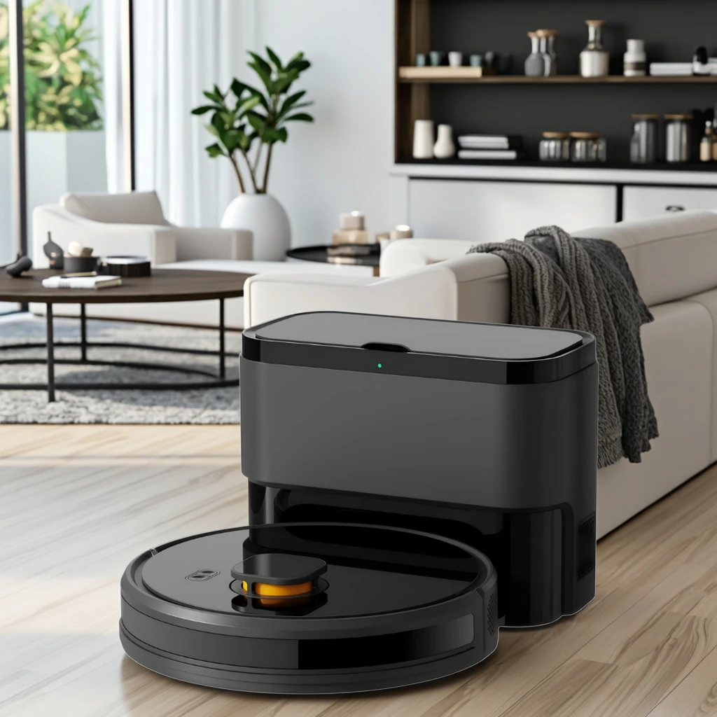 

Интеллектуальный автоматический бытовой робот-пылесос с резервуаром для воды, функциями сухой подметания и мытья полов