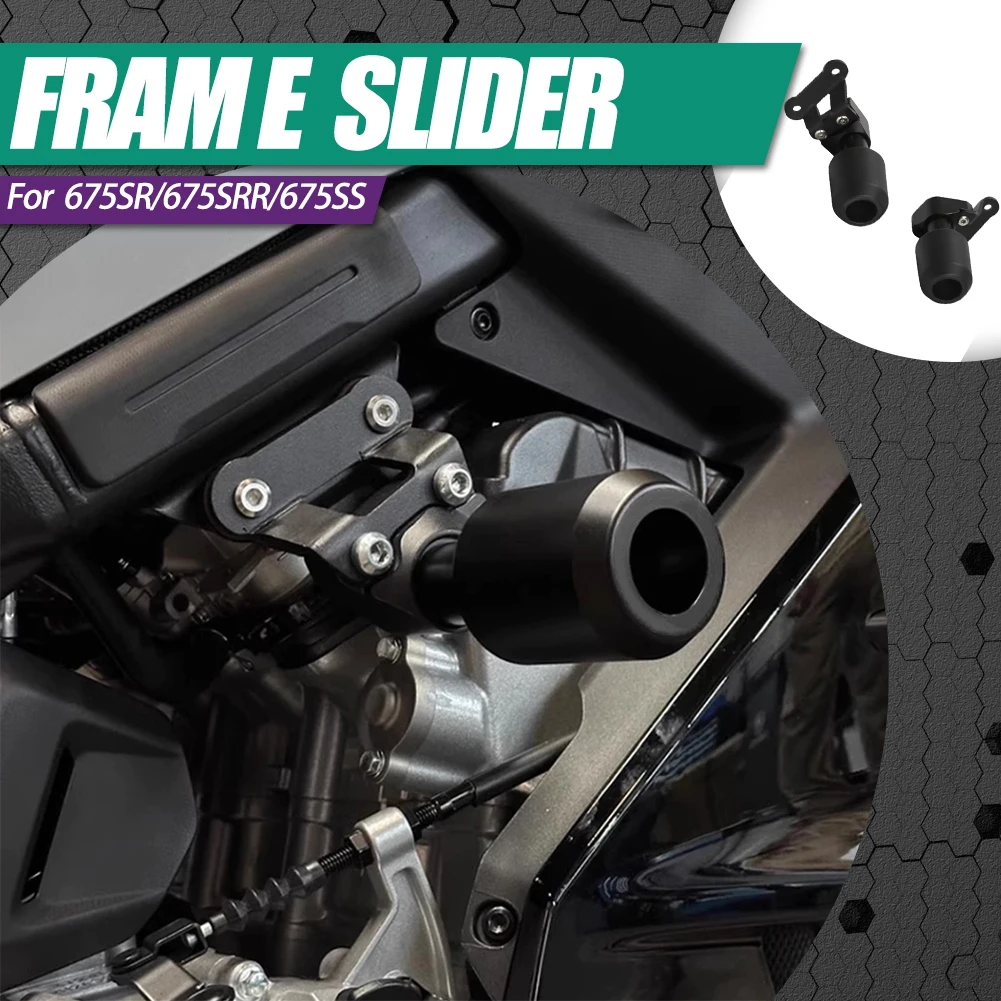 

Motorcycle Falling Protection Crash Pad Engine Protection Cover Frame Slider For CFMOTO 675SR/675SR-R/675NK 2024-2025 Motorcycle