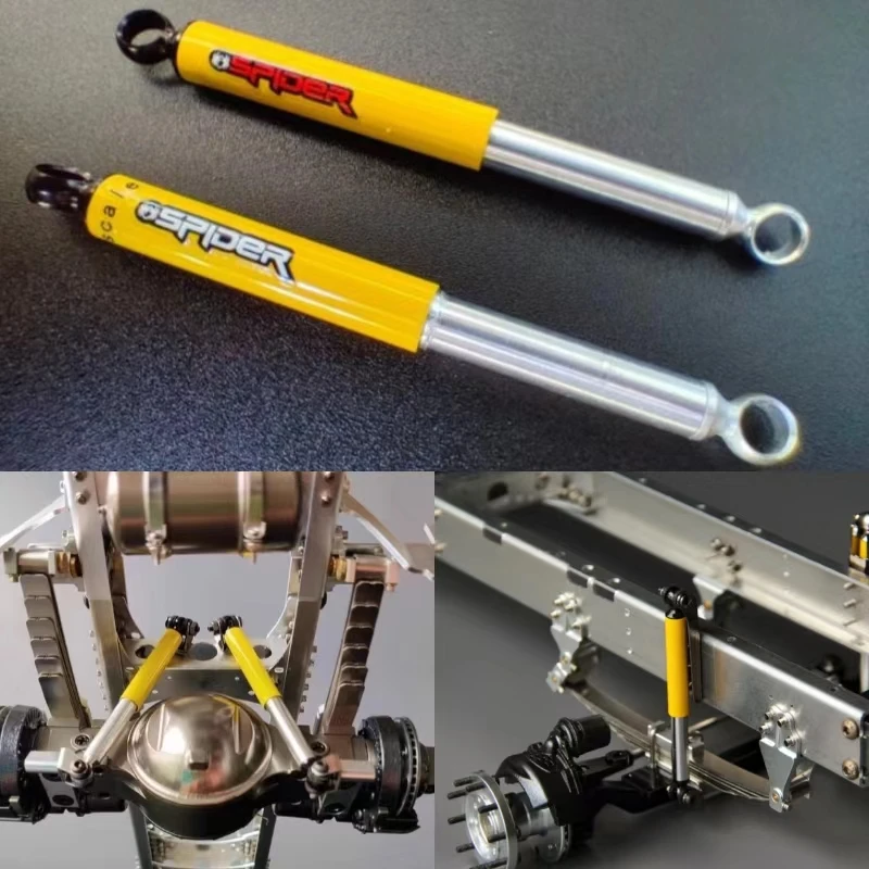 

Simulation Shock Absorbers Front and Rear Suspension Shock Absorbers Are Suitable for 1/14 RC Heavy Dump Truck DIY Modification