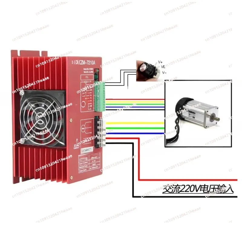 Suitable for control de de motor sin escobillas 80  alto voltaje  310V 220V 550W velocidad ajustable hacia adelante  hacia atrás