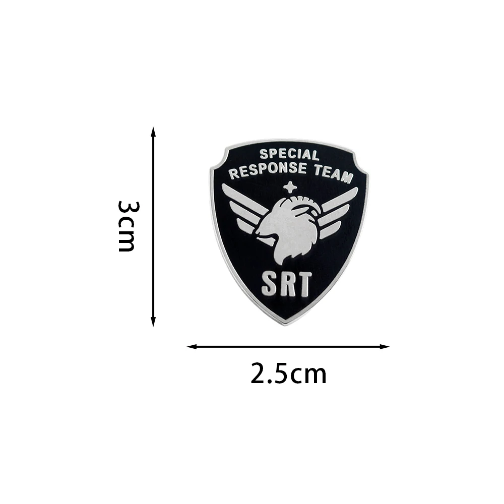 Azure Archives Academy Logo Enamel Pin Srt Special Response Team Game Peripheral Series Brooch Badge Fans Gift Accessories Colle view 4