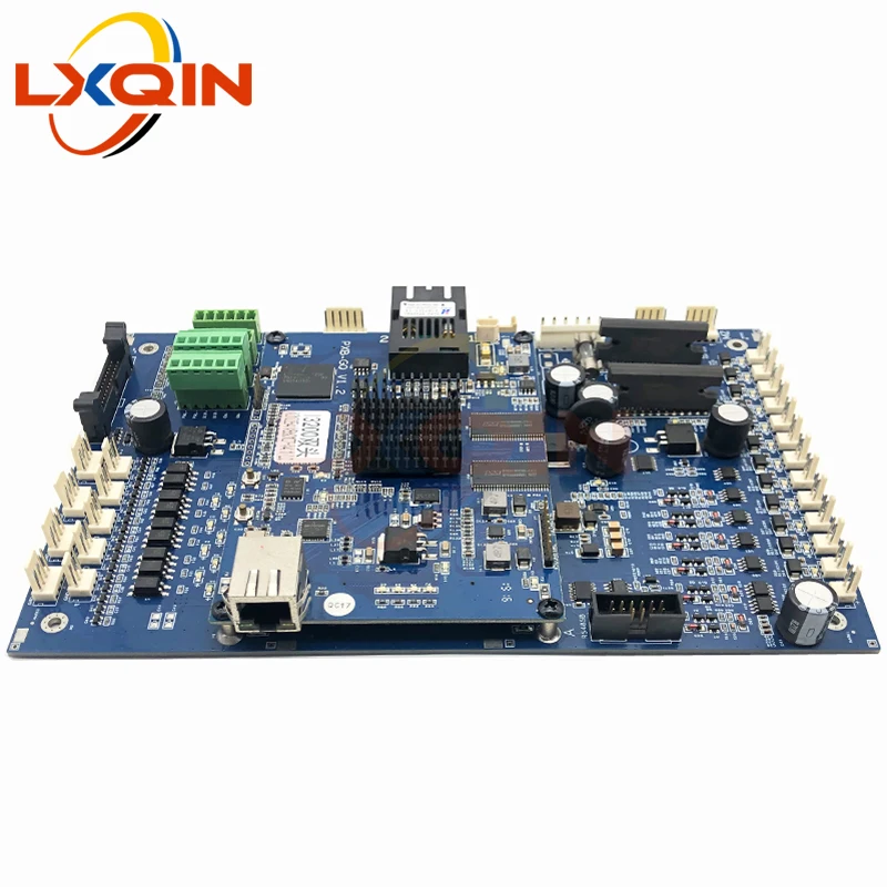 LXQIN 1pc Senyang LC Version Main Board for Epson I3200 Heads Fiber Optic Board for Flatbed Printer Mother Board