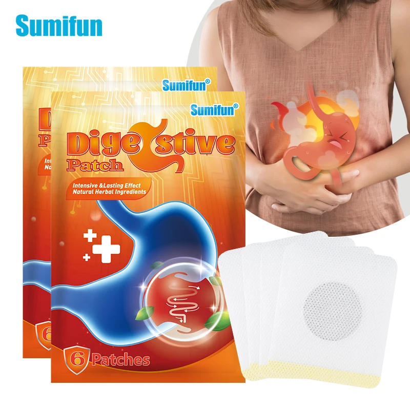 

12/24pcs Gastrointestinal Dyspepsia Plaster Stomach Pain Relief Patch Gastritis Indigestion Diarrhea Medical Plaster Health Care