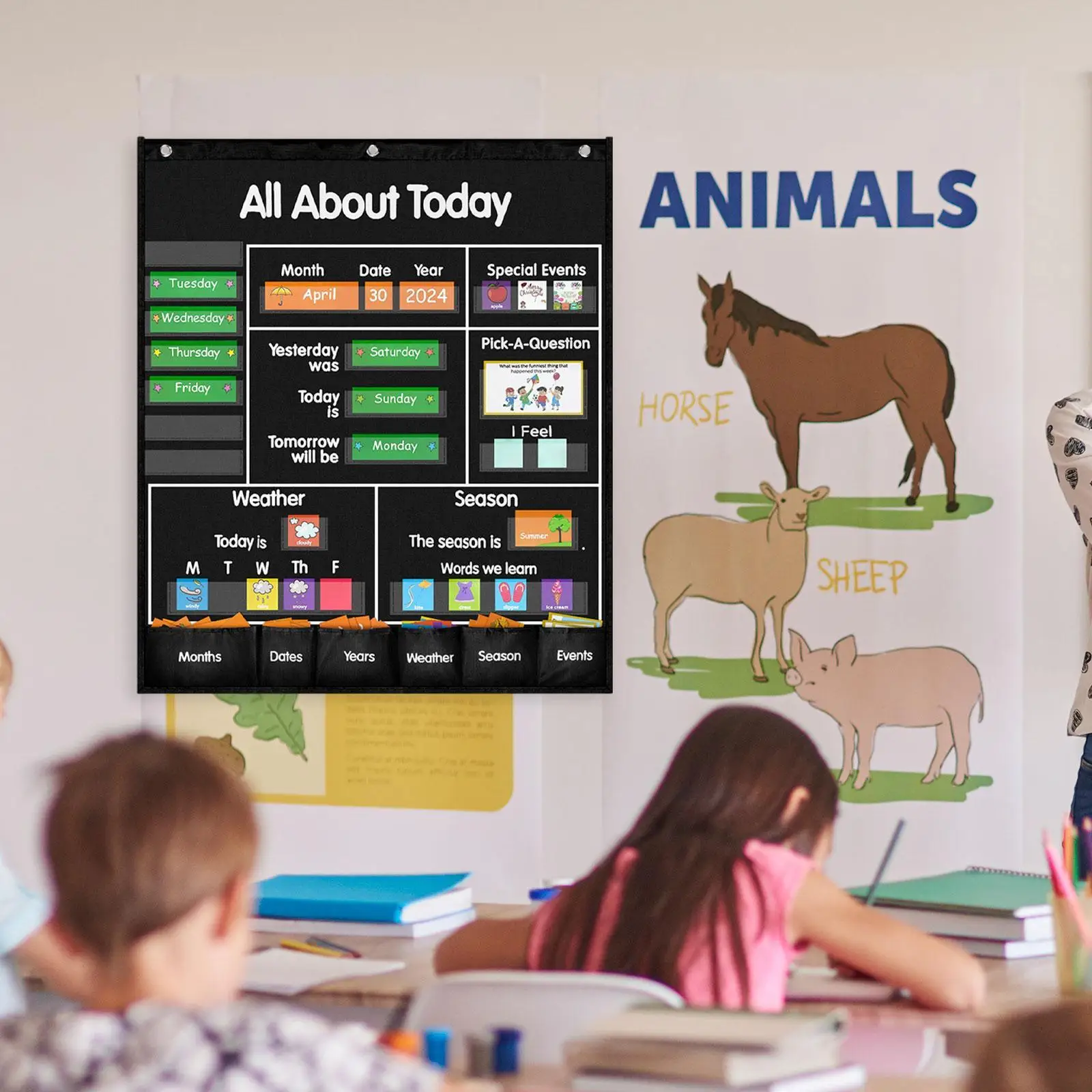 All About Today Learning Center for Group Activity Scheduling Kindergarten