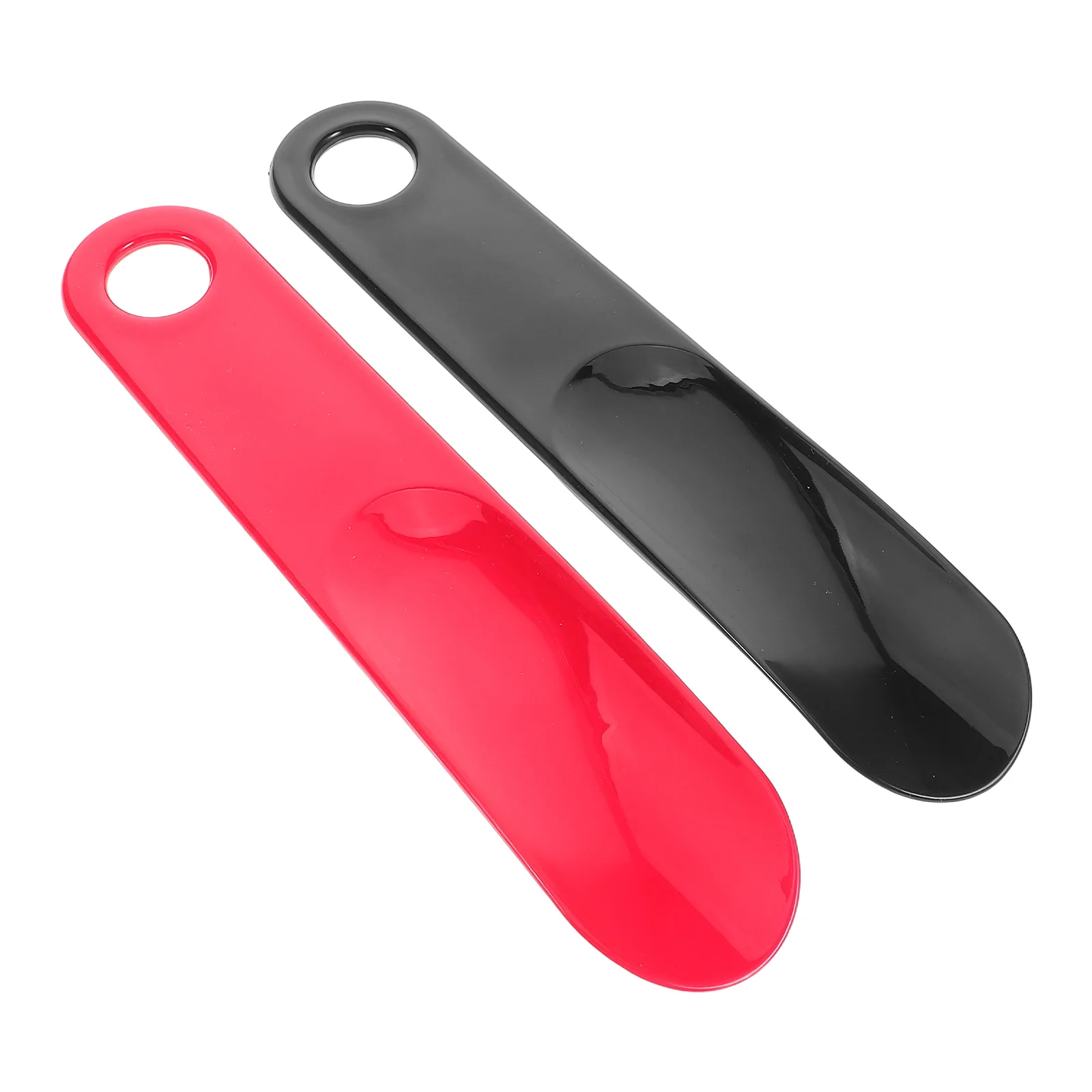 

2Pcs Plastic Small For Men Horn for Shoe Horn For Work Boots Women Kids Easy Durable Compact Portable Shoe Tool