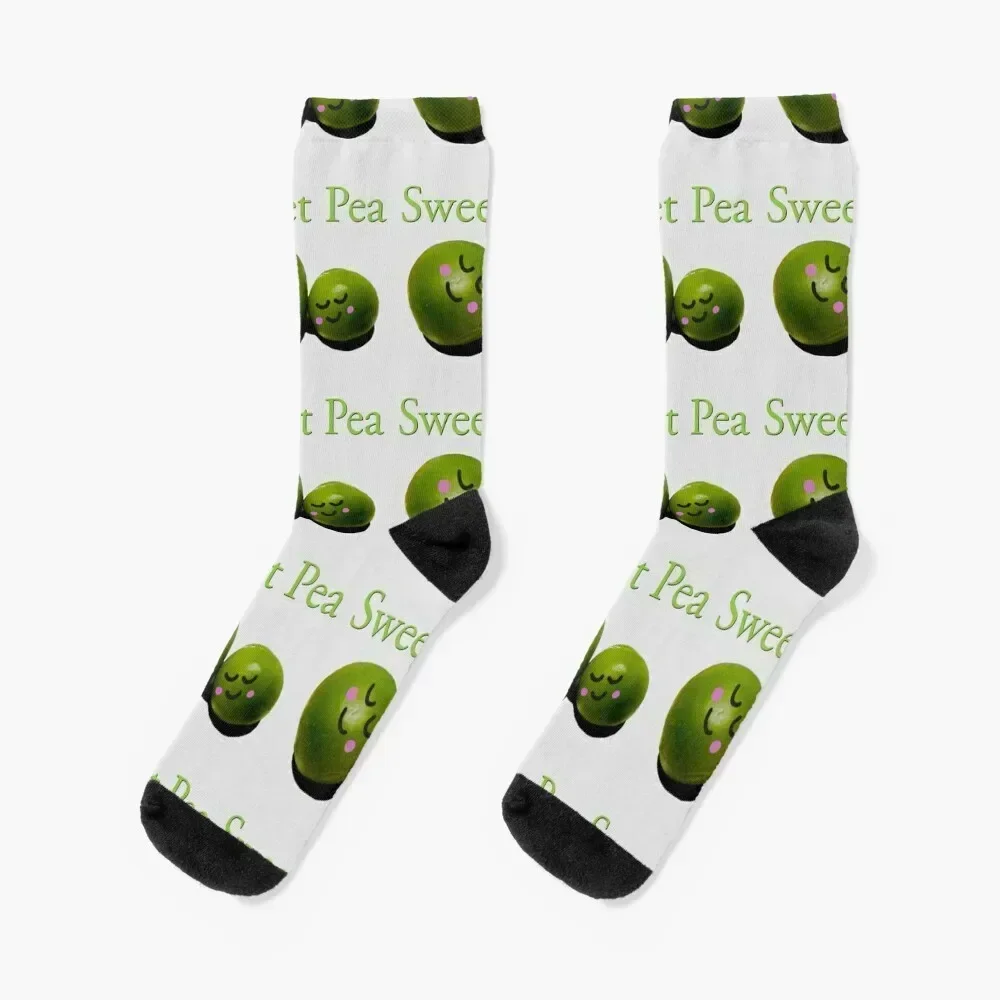 

Peas. Sweet Pea. Socks custom Sports christmass gift Climbing Socks Girl Men's