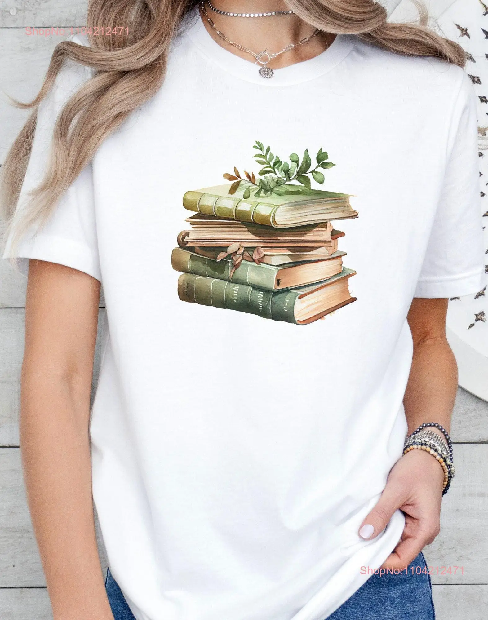 Book Lovers shirt Vintage Books T Bookish Reading For Readers Literary Bibliophile long or short sleeves