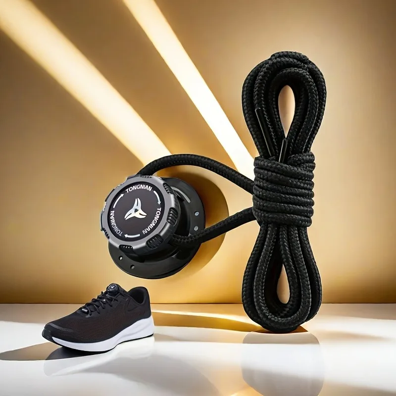 Thick Rope Swivel Buckle Shoelaces new upgrade Automatic Laces Without ties Children s Sneakers Shoelace Shoe Accessories