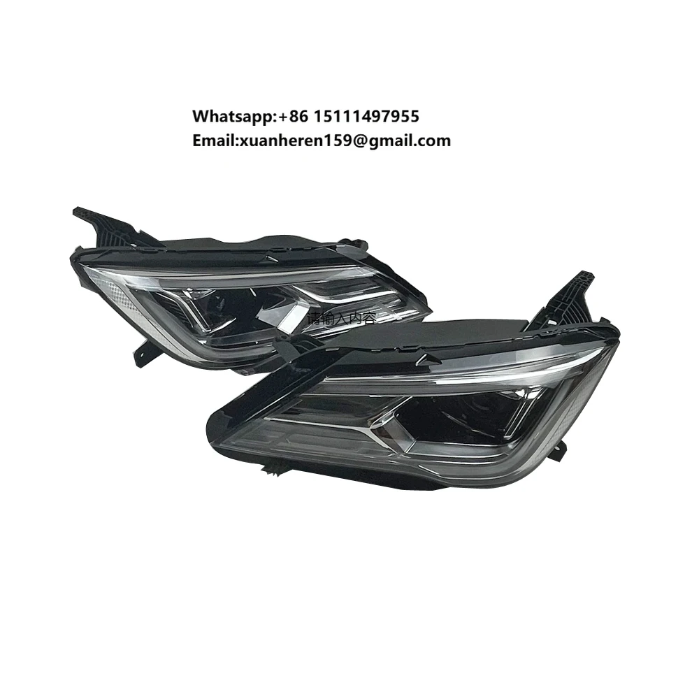 Car Headlights LED Daytime Running Light for MG 5 Roewe I5 10423089 10423090  Highly Configured 10 Line