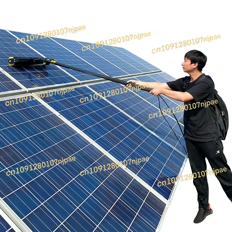

2025 NEW Sunny smiler solar panel cleaning brush custom sizes cleaning brush with roller brush