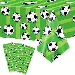 Soccer Theme Disposable Tablecloth Football Sport Boy Birthday Party Supplies Baby Shower Soccer Fans Birthday Decortions