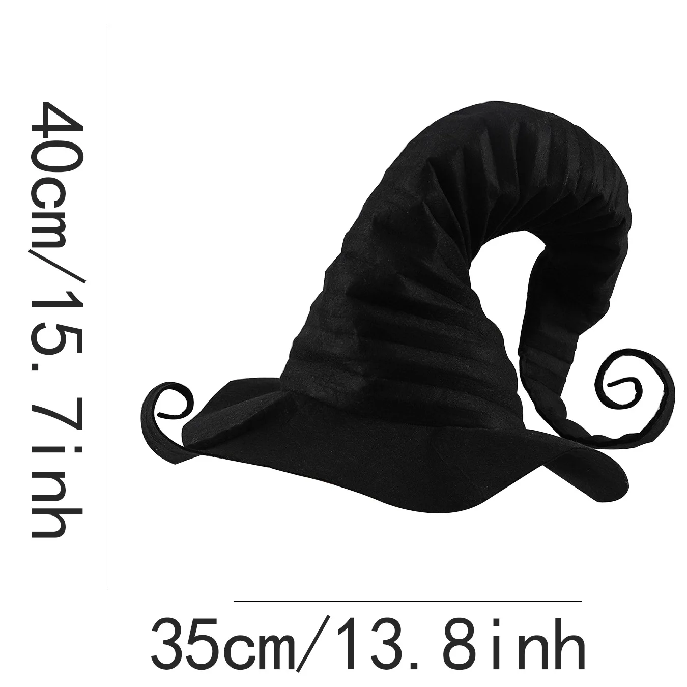 Halloween Dark Curse Witch Hat Party Hat One Size Unisex Hat