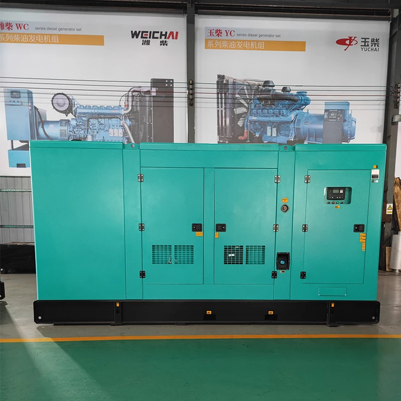 Industrial Diesel Power Generator Soundproof Diesel Dynamo 400kw Silent Generator