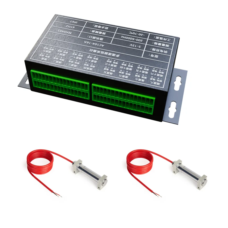 Durable 16 Channel Vibrating Wire Transmitter AC104-16A RS485 Output for Long Term Geotechnical Monitoring