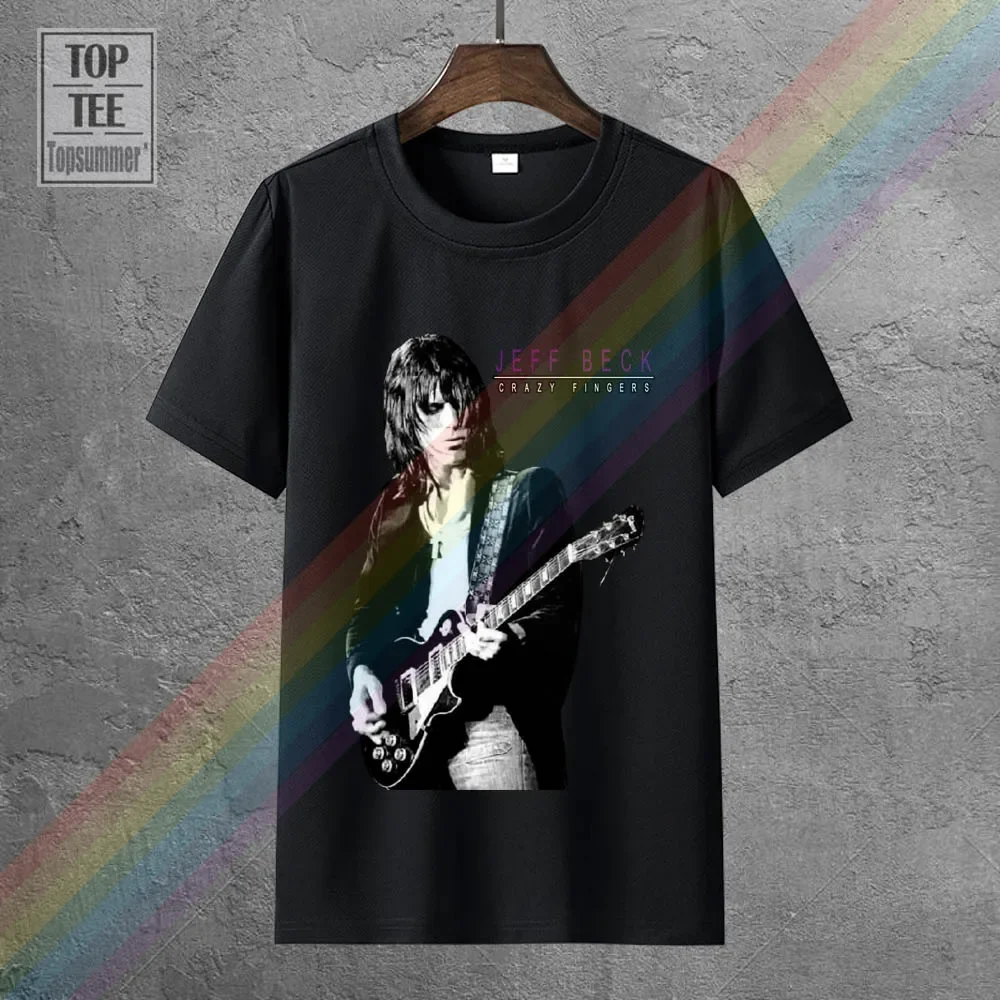 цена Jeff Beck Little Finger Guitarist T-Shirt Men'S Black Size: S-To-Xxl