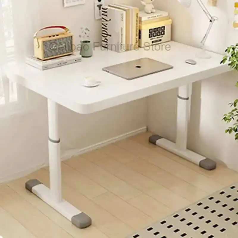 

Drawers Standing Lifting Storage Student Office Desk Bedroom Floor Computer Desks European Vanity Mesa De Computador Furniture