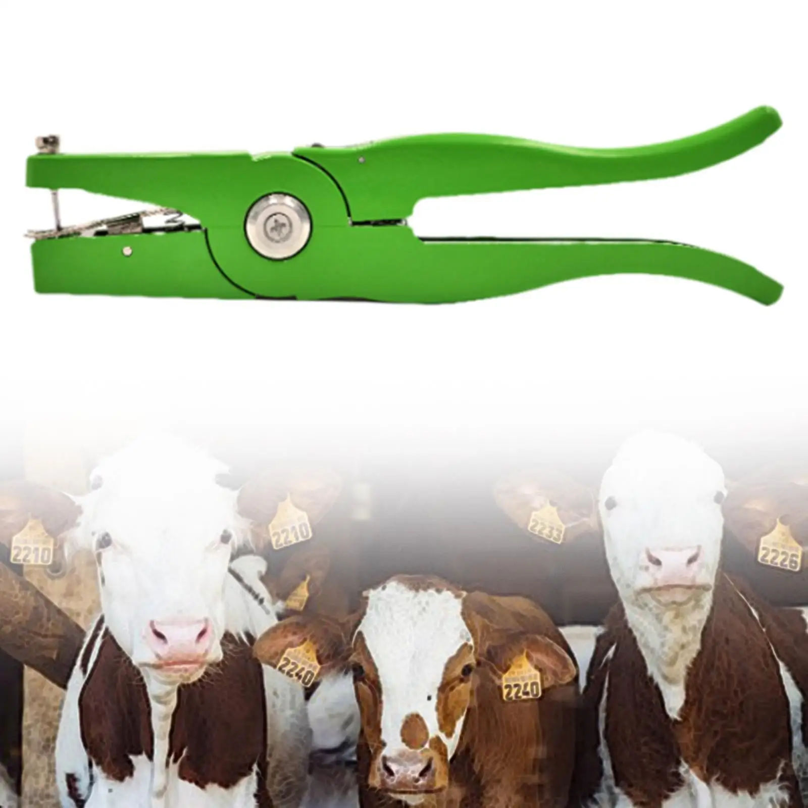 

Ear Tag Plier Easy to Use Animal Ear Tag Install Tool for Pig Animals Lamb