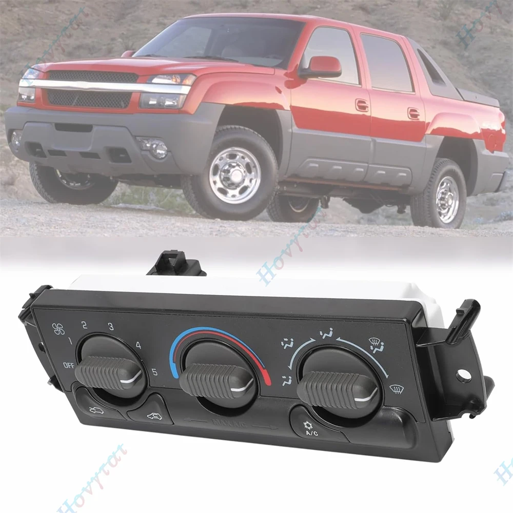 

599-266 HVAC For 1999-2002 Chevy Avalanche Silverado Suburban Tahoe GMC Heater A/C Control Switch Front Climate Control Module