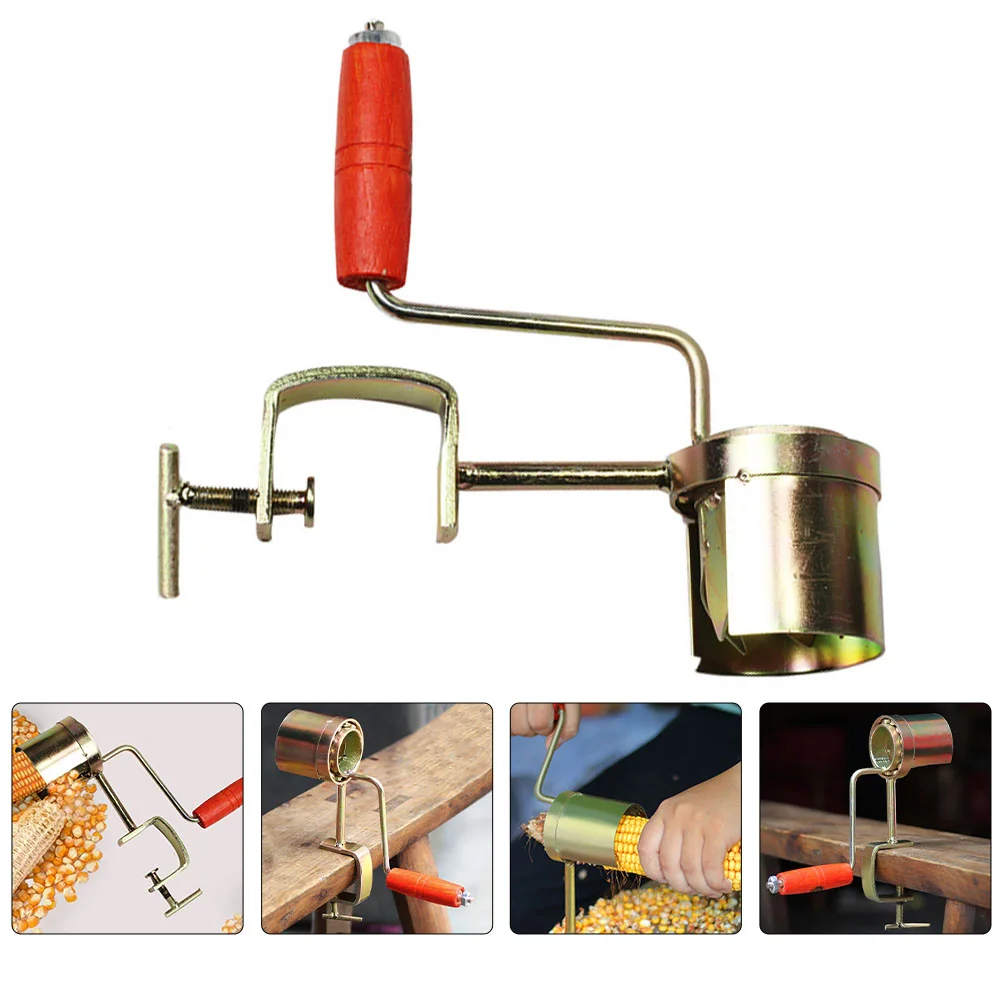 

Corn Thresher Stripping Tool Peeler Practical Kitchen Device Remover Portable Vegetable