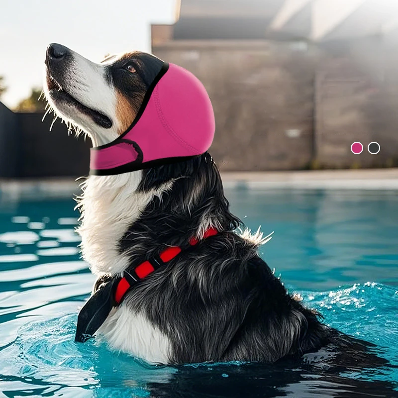 

Adjustable Hearing Protection Dog Ear Covers Anti-noise Dirt-proof Waterproof Swimming Dog Calming Earmuff Pets Accessories